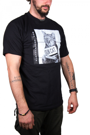 Gun Cat T-Shirt